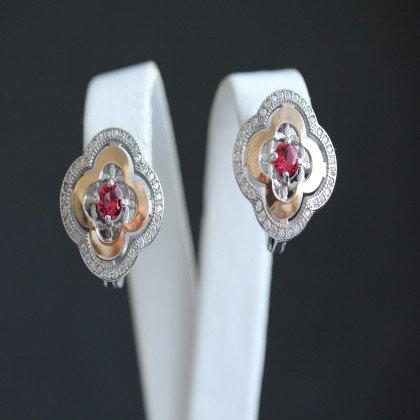 Сережки 408 альпініт клюква Rh Timofeev