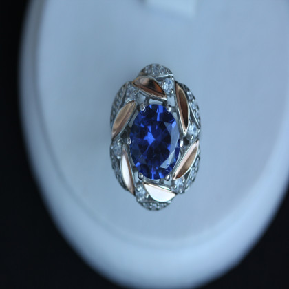 Перстень 419 альпініт монтана Rh Timofeev 2