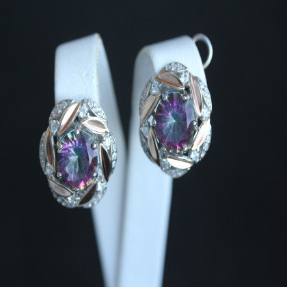 Сережки 419 альпініт містік Rh Timofeev