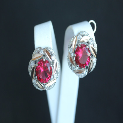 Сережки 419 альпініт клюква Rh Timofeev