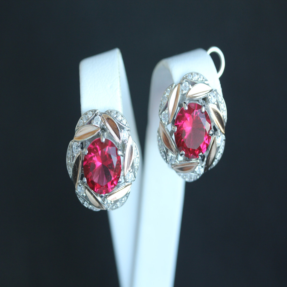 Сережки 419 альпініт клюква Rh Timofeev