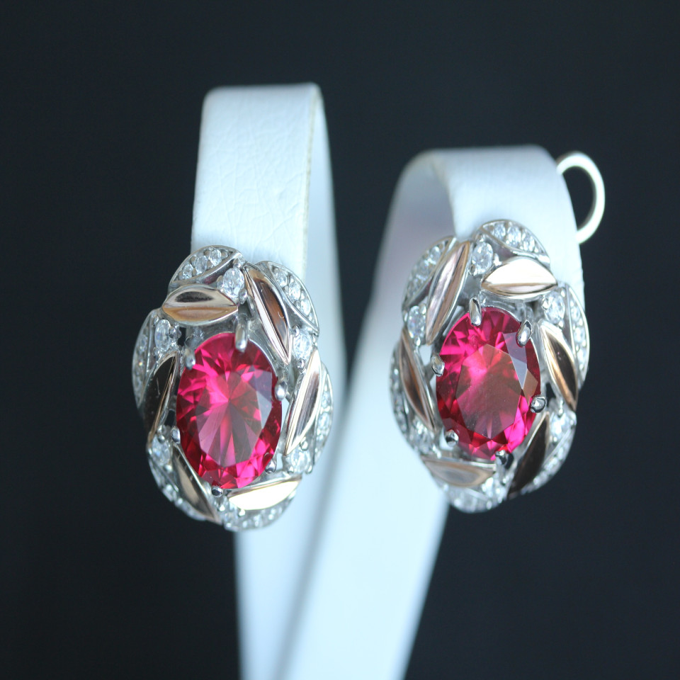 Сережки 419 альпініт клюква Rh Timofeev