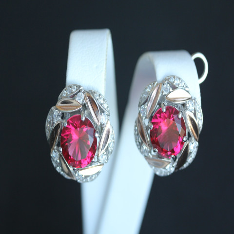 Сережки 419 альпініт клюква Rh Timofeev