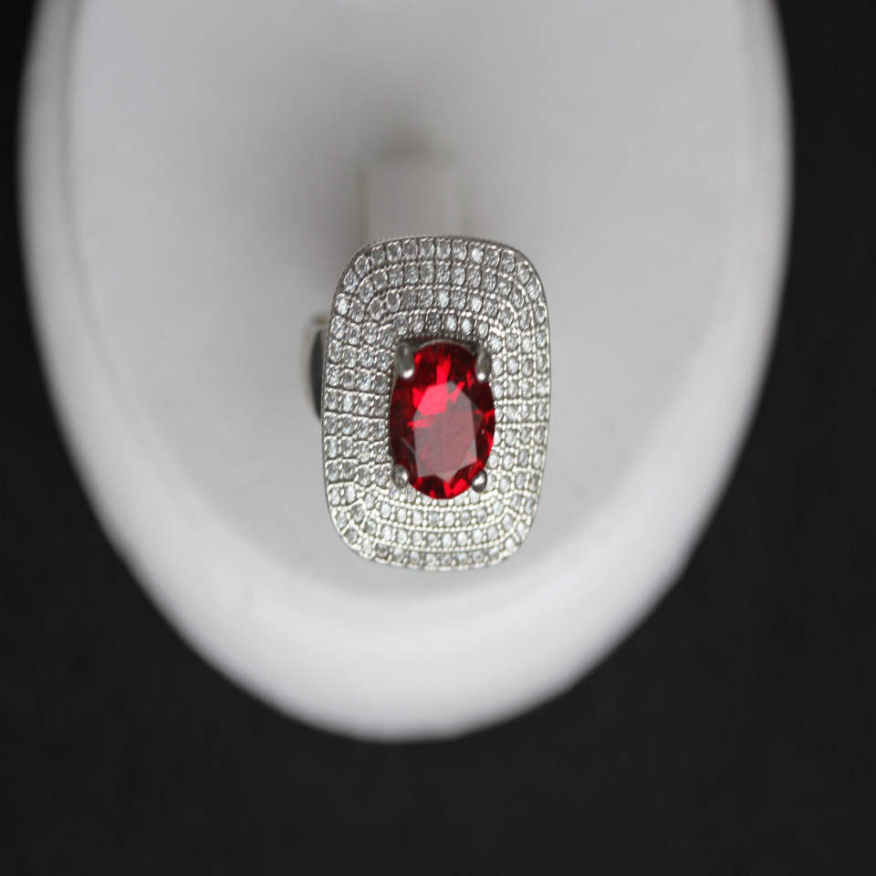 Перстень 450 альпініт клюква Rh Timofeev