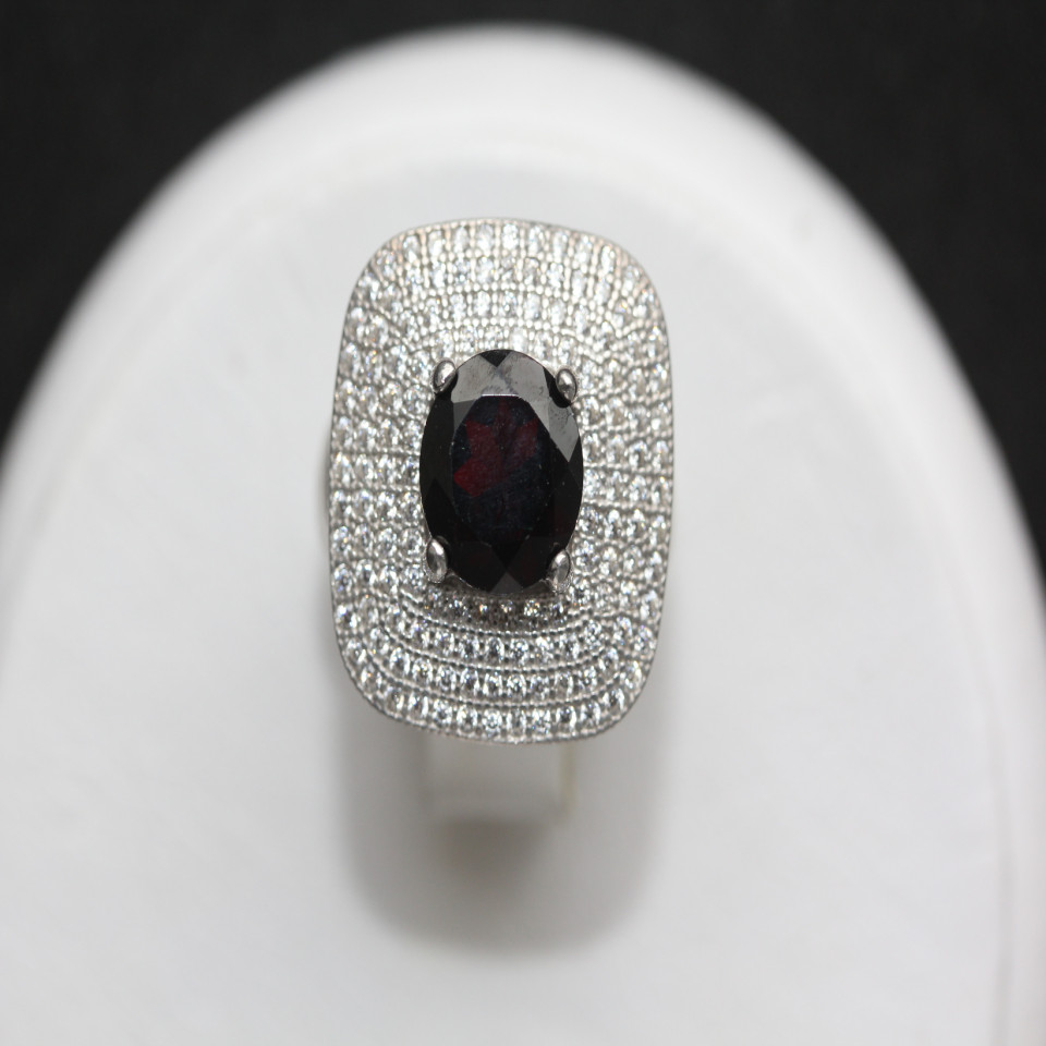 Перстень 450 гранат Rh Timofeev