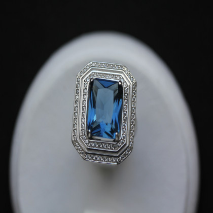 Перстень 455 альпініт монтана Rh Timofeev