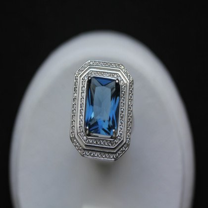 Перстень 455 альпініт монтана Rh Timofeev