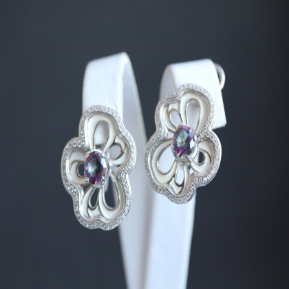 Сережки 462 альпініт містік Rh Timofeev