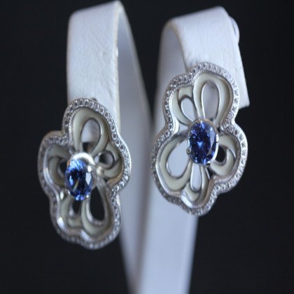 Сережки 462 альпініт монтана Rh Timofeev 2