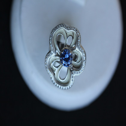 Перстень 462 альпініт монтана Rh Timofeev 2