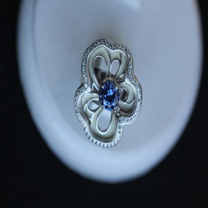 Перстень 462 альпініт монтана Rh Timofeev 2