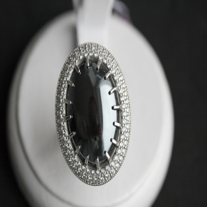 Перстень 476 гематит Rh Timofeev 2