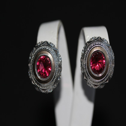 Сережки 488 альпініт клюква Rh Timofeev