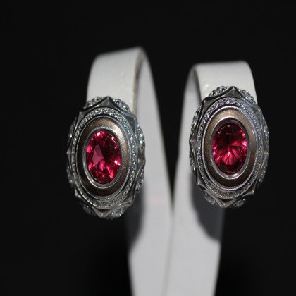 Сережки 488 альпініт клюква Rh Timofeev