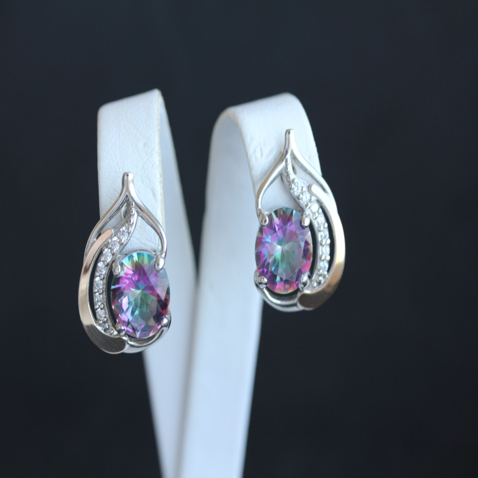 Сережки 301 альпініт містік Rh Timofeev