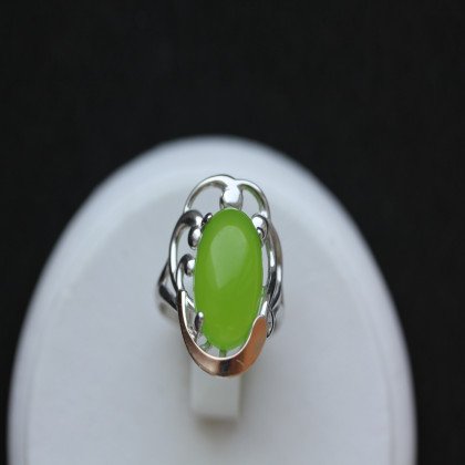 Перстень 306 улексит зелений Rh Timofeev