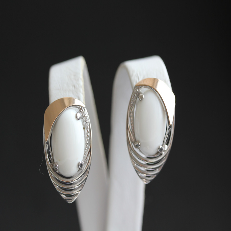 Сережки 307 кохалонг Rh Timofeev