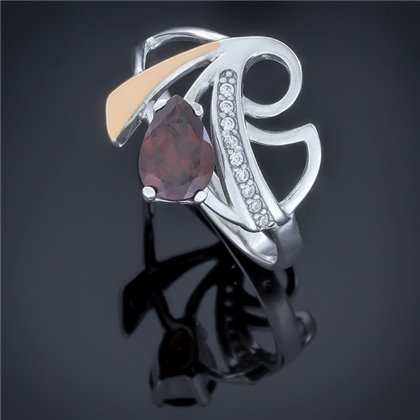 Перстень 502 гранат Rh Timofeev