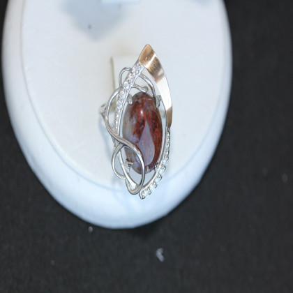 Перстень 309 яшма Rh Timofeev 2