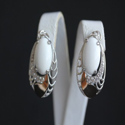 Сережки 310 кохалонг Rh Timofeev