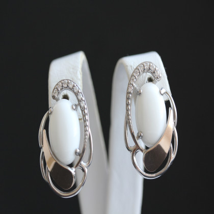 Сережки 314 кохалонг Rh Timofeev