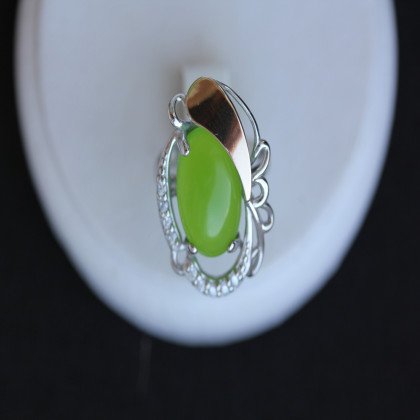 Перстень 315 улексит салатовий Rh Timofeev