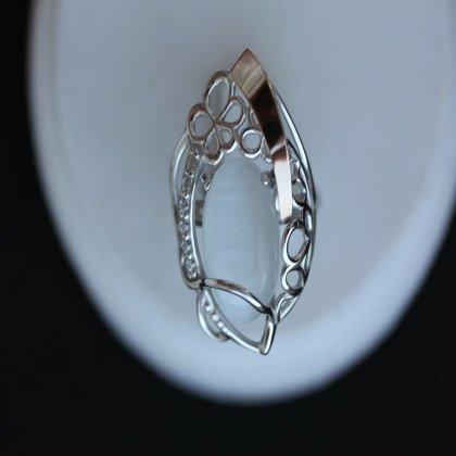 Перстень 316 улексит Rh Timofeev