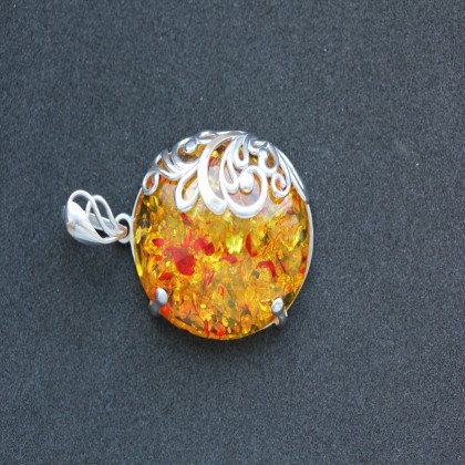 Підвіс 321 янтарь жовтий Rh Timofeev