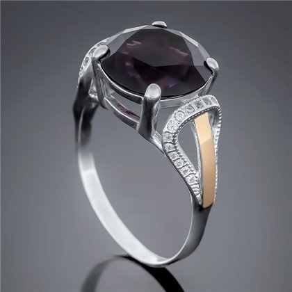 Перстень 489 альпініт сірень Rh Timofeev