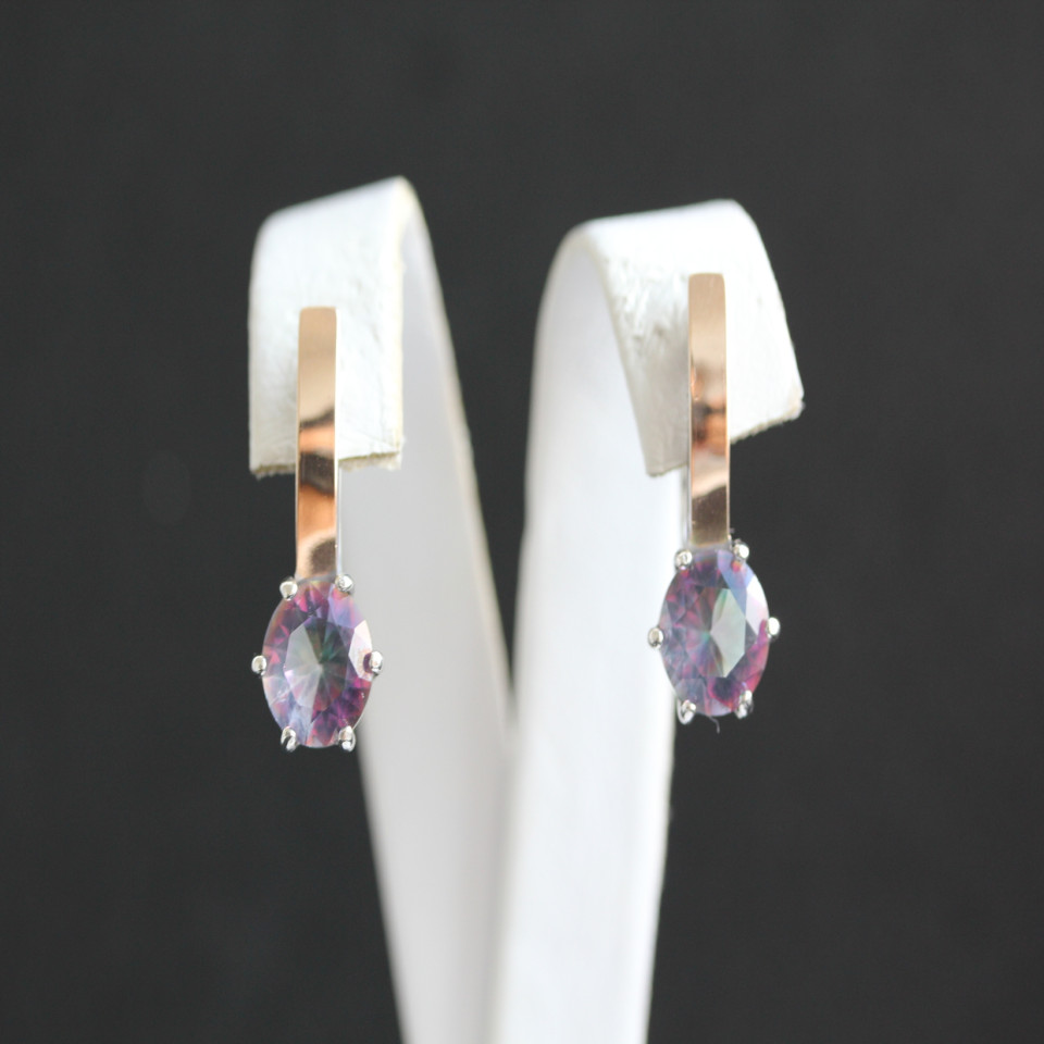 Сережки 370 альпініт містік Rh Timofeev