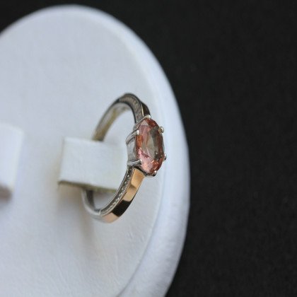 Перстень 370 султаніт Rh Timofeev