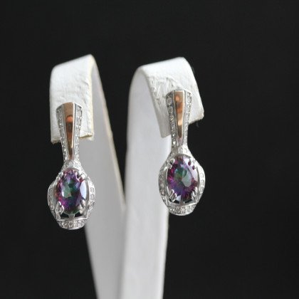 Сережки 552 альпініт містік Rh Timofeev