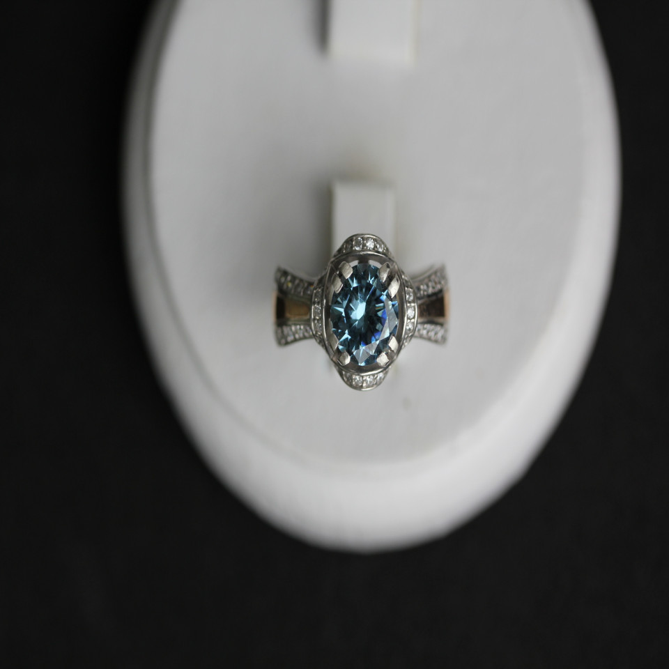 Перстень 552 альпініт монтана Rh Timofeev