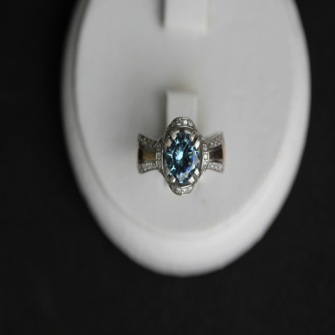 Перстень 552 альпініт монтана Rh Timofeev