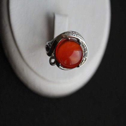 Перстень 277 сердолік Rh Timofeev 2