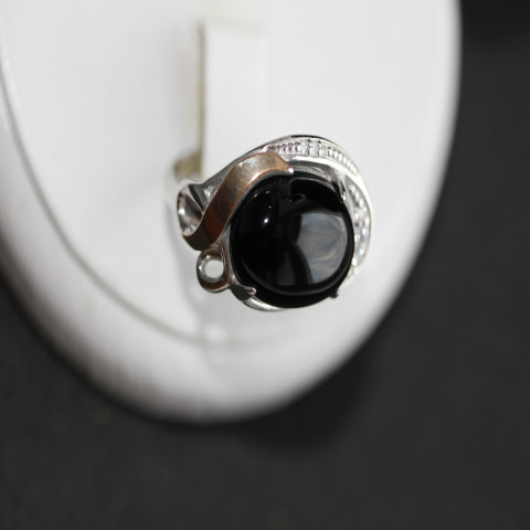 Перстень 277 онікс Rh Timofeev