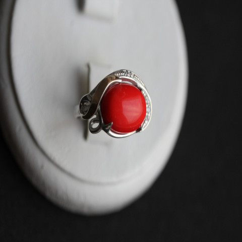 Перстень 277 корал Rh Timofeev