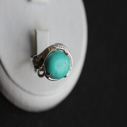 Перстень 277 бірюза Rh Timofeev 2