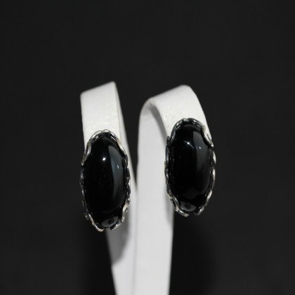 Сережки 592 онікс Timofeev