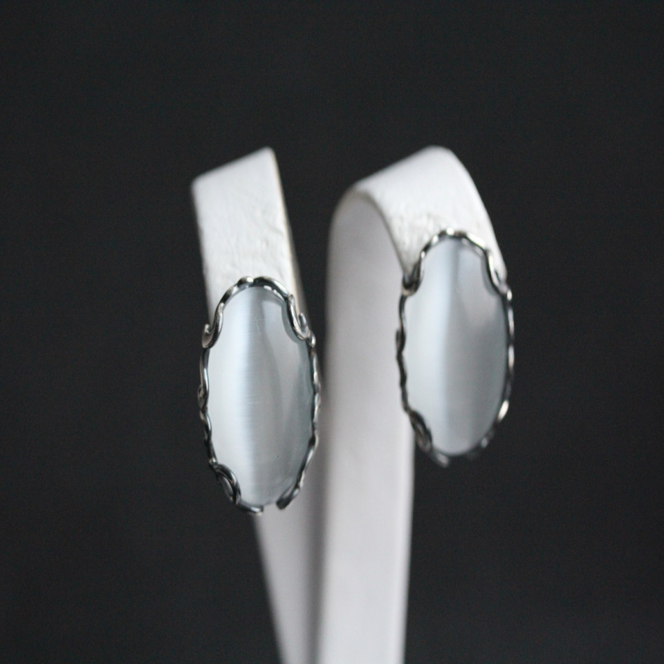 Сережки 592 улексит світлий Timofeev