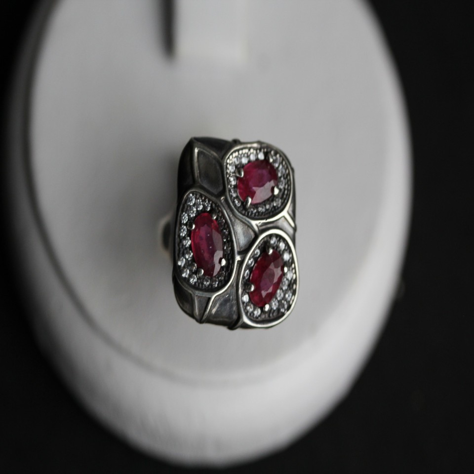 Перстень 597 рубін Timofeev