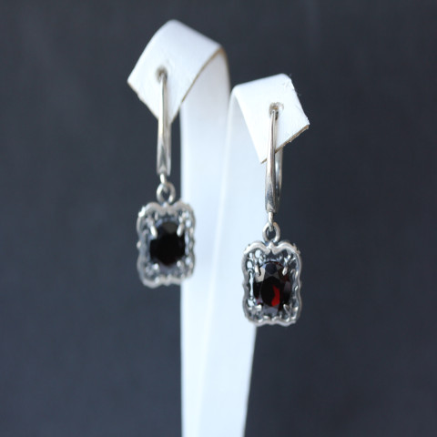 Сережки 610 гранат Timofeev
