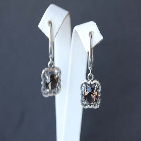 Сережки 610 раухтопаз Timofeev