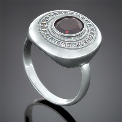 Перстень 415 гранат Rh Timofeev