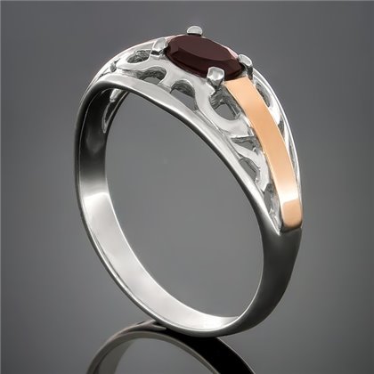 Перстень 414 гранат Rh Timofeev